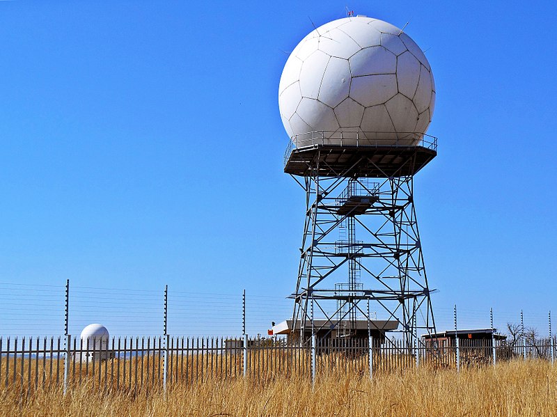 A weather station in South Africa